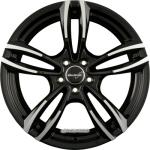 2DRV BY WHEELWORLD - WH29 SCHWARZ HOCHGLANZPOLIERT 8,5X18 LK:5/120 ET:35 ML:72,6